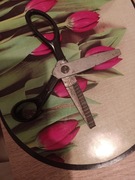 stare nożyczki do cięcia wzorków