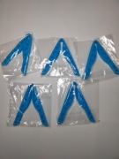 Klipsy gumowe na nos