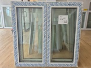 NOWE OKNO PCV DWUSKRZYDŁOWE SYMETRYCZNE 