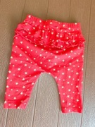 19. Czerwone spodenki w gwiazdki rozmiar 68