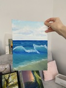 Obraz akrylowy „nad morzem”