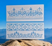 łSzablon mandali, malarski, DIY, crapbookingu, tynk ozdobny 