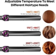 LOKÓWKA PROSTOWNICA DO WŁOSÓW 2w1 CERAMICZNA