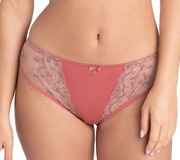 Majtki brazyliany Samanta Perla M300 r. M różowe z efektem tatuażu tanga