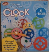 Edukacyjny mechaniczny zegar do samodzielnego złożenia