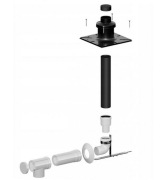 Zestaw kominowy do kotłów gazowych Ricom 60/100 ZB-01 ROZSZERZONY 2W1