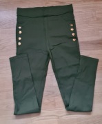 Legginsy eleganckie spodnie 