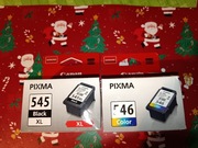 Puste cartridge Canon 545 XL black, 546 Color