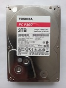 Toshiba HDD 3TB SATA 3,5" 7200RPM (mało używany)