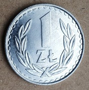 1  złoty 1985  PRL mennicza