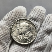 UDA 1/2 dolara 1921  Stulecie Alabamy srebro Ag 900 