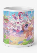 Sylveon Vmax full art prezent dla fana Pokemon kubek dla dziecka 