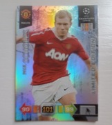 Scholes Limited edition Panini Champions league 2010/2011 Adrenalyn XL RARE