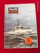 Mały modelarz 12 / 1984  Niszczyciel ORP Burza