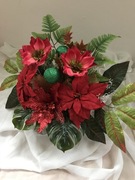 Świąteczny stroik na cmentarz