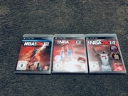 Zestaw NBA 2K12 2K13 2K14 ENG PS3