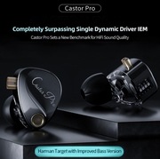 KZ Castor Pro Improved Bass Version Mic 