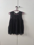 Bluzka damska koronkowa czarna mohito S 36