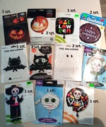 Balony foliowe różne rodzaje Halloween