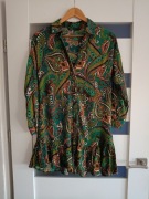 Sukienka stylu Retro o z Zary  XS 