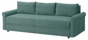 Sofa IKEA DANHULT Sofa 3-osobowa, rozkładana, kolor szaroturkusowy