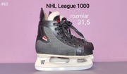 Łyżwy NHL dziecięce - hokejowe  - rozmiar 31,5 - 20 cm [#63]