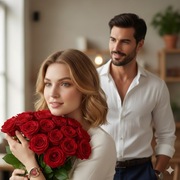 Piękny zegarek w różowym pudełku i kokardce. 