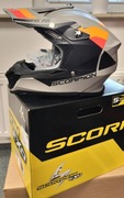 Kask Cross SCORPION VX-16 EVO AIR SPECTRUM Szaro- pomarańczowy