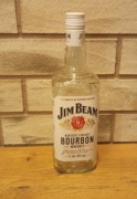 Pusta butelka po whisky Jim Beam Bourbon 1 l