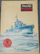 Mały Modelarz nr 9/1986 Niszczyciel ORP Garland 