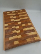 Deska do krojenia dąb-bambus.