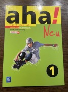 Podręcznik Aha! Neu 1 dla gimnazjum do języka niemieckiego niemiecki