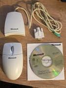 Mysz bezprzewodowa z kulką Microsoft cordless wheel Mouse serial and ps2