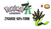 Pokemon Legends Z-A | Zygarde 50% + Gold Bottle Cap