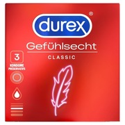 Prezerwatywy Durex Gefühlsecht Classic 3 szt