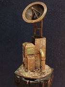 Stacja nadawcza - pomalowana. Objective marker, sceneria SF 