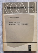Bibliografia numizmatyki polskiej Gumowski stan bdb