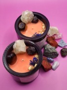 Świeca sojowa , intencyjna-kolekcja Rytuał.Cele Marzenia Pragnienia 