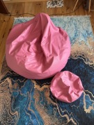 Pufa xxl z podnóżkiem polskiepufy.pl