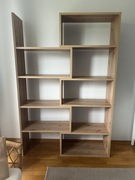 Regał rozsuwany dąb 188cm