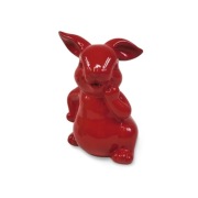 Figura Dekoracja Zajączek Mini z Podpartą Głową