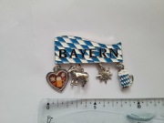 Magnes na lodówkę - 709f. BAWARIA Bayern z przywieszkami 