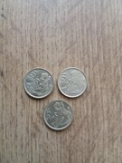 Moneta 5 PESET (Ptas) 1997r Baleary - 3 sztuki