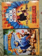 Pakiet: ZAMBEZIA+ NIE CHCEM ALE LECEM dvd książka