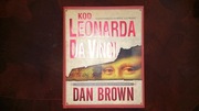KOD LEONARDA DA VINCI - DAN BROWN - TWARDA DUŻA OKŁADKA