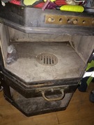 Piec kominkowy , szamotkowy, wolnostojący 