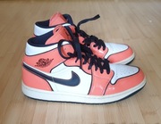 oryginalne męskie buty Nike Air Jordan 1 Mid SE Turf Orange r.42