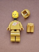 Lego Spaceman złoty idea227 / z 21358