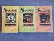 Trylogia husycka Sapkowski komplet 3 tomy stan bdb Narrenturm
