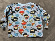 Bluzka DC Comics 86-92cm 1,5-2lata batman superman flash #1747